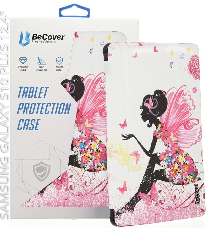 Чохол-книжка BeCover Smart Case для Samsung Galaxy Tab S10 Plus SM-X820/SM-X826 Fairy (712250)
