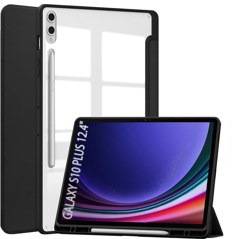 Чехол-книжка BeCover Soft Edge для Samsung Galaxy Tab S10 Plus SM-X820/SM-X826 Black (712252)