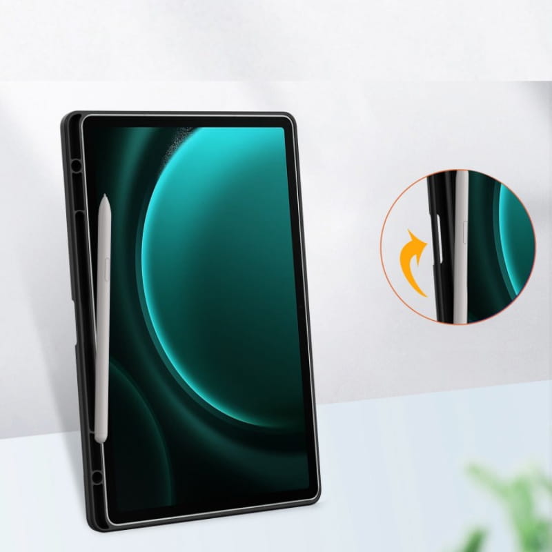 Чехол-книжка BeCover Soft Edge для Samsung Galaxy Tab S10 Plus SM-X820/SM-X826 Black (712252)