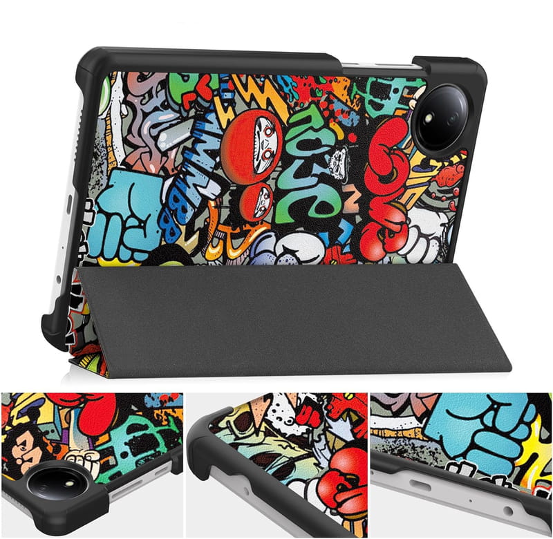 Чохол BeCover Smart Case для Xiaomi Redmi Pad SE 8.7" Graffiti (711913)