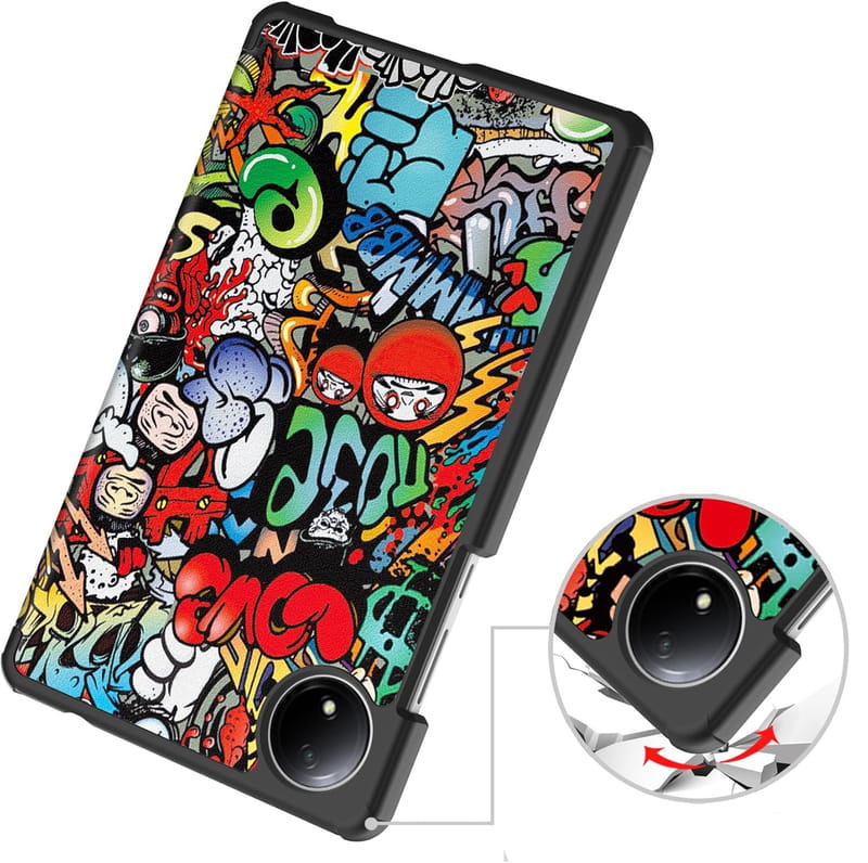 Чохол BeCover Smart Case для Xiaomi Redmi Pad SE 8.7" Graffiti (711913)