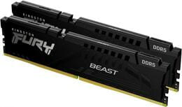 Модуль памяти DDR5 2x16GB/6000 Kingston Fury Beast Black (KF560C30BBEK2-32)