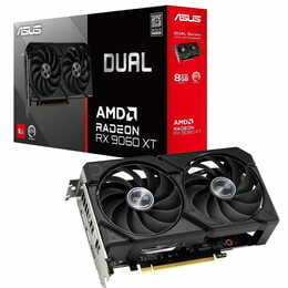 Видеокарта AMD Radeon RX 9060 XT  8GB GDDR6 Dual Asus (DUAL-RX9060XT-8G)