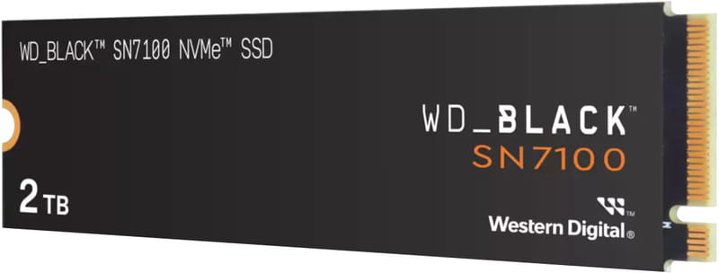 Накопитель SSD 2TB WD Black SN7100 M.2 2280 PCIe 4.0 x4 3D TLC (WDS200T4X0E)