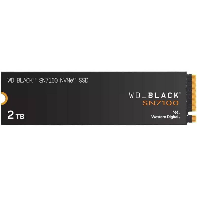 Накопитель SSD 2TB WD Black SN7100 M.2 2280 PCIe 4.0 x4 3D TLC (WDS200T4X0E)
