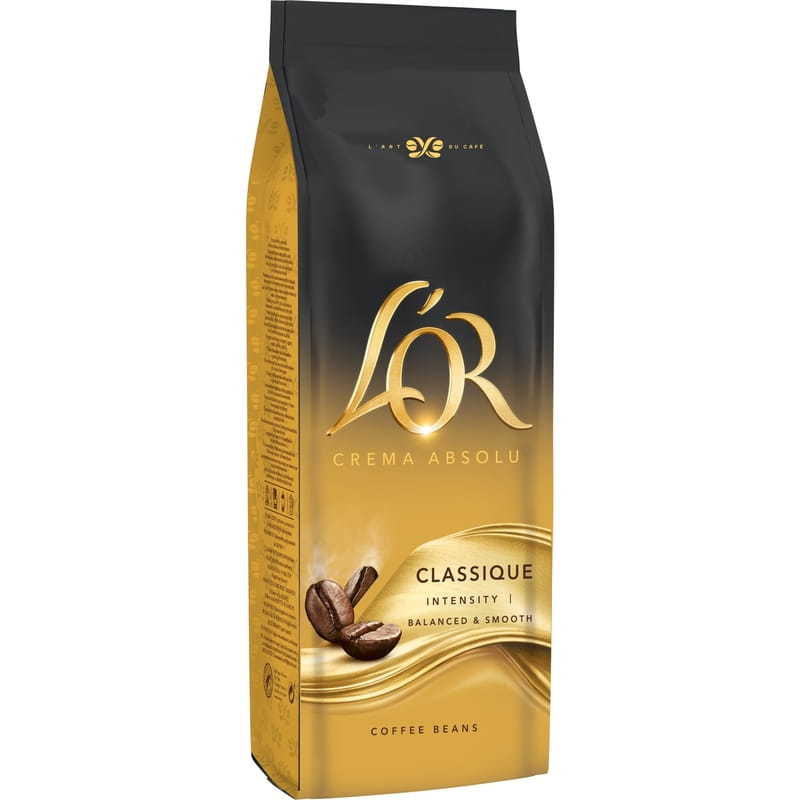 Кофе в зернах L`OR Crema Absolute Classic 500г