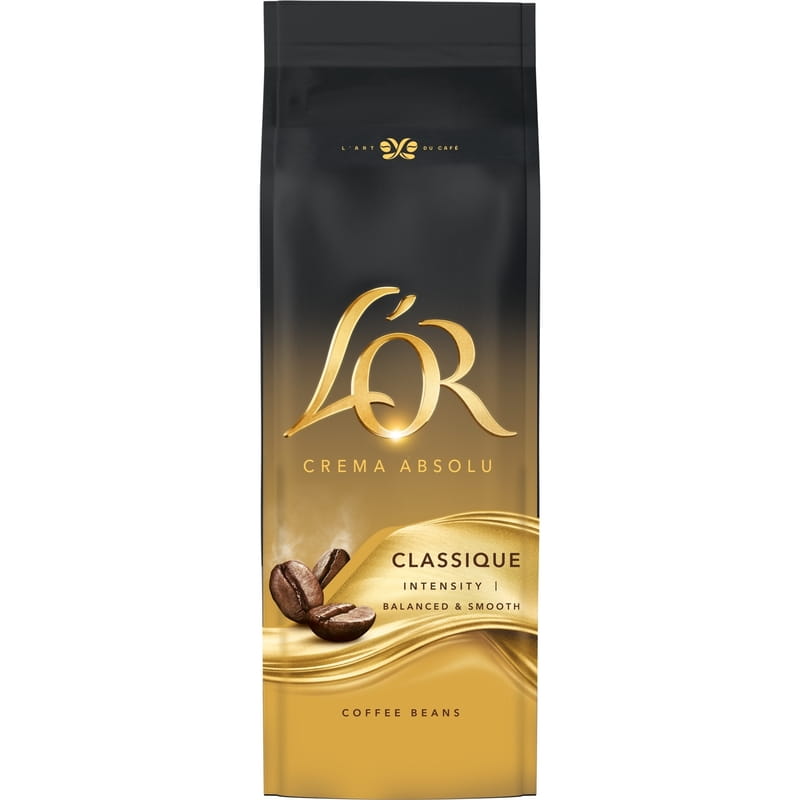 Кофе в зернах L`OR Crema Absolute Classic 500г