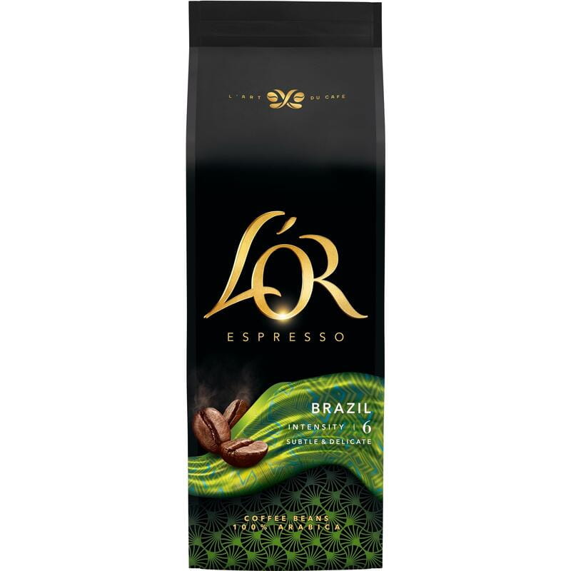 Кофе в зернах L`OR Espresso Brazil 500г