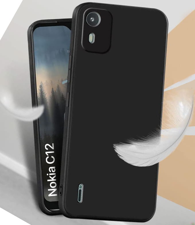 Чeхол-накладка BeCover для Nokia C12 Black (711777)