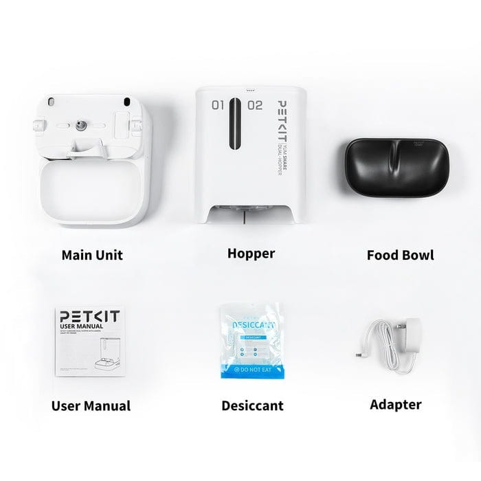 Смарт-годівниця Petkit YumShare Dual-hopper with Camera (P591)