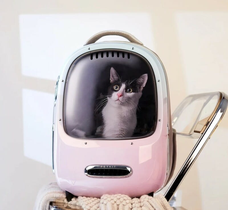 Рюкзак-переноска Petkit Breezy 2 Smart Cat Carrier Pink (P7704)