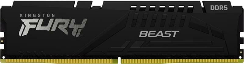 Модуль пам`яті DDR5 2x32GB/6000 Kingston Fury Beast Black (KF560C36BBE2K2-64)