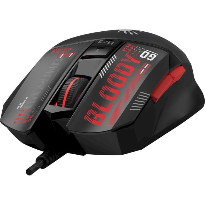 Миша A4Tech Bloody W60 Max Mini Honeycomb Black