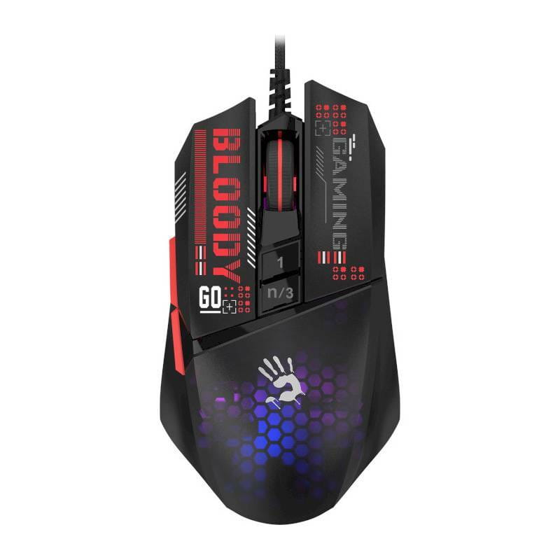 Миша A4Tech Bloody W60 Max Mini Honeycomb Black