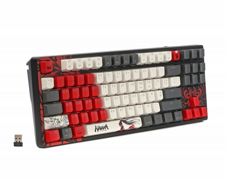 Клавиатура A4Tech Bloody WS87 RGB Naraka Black