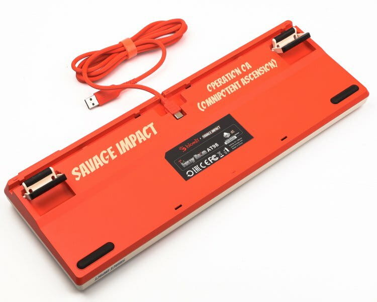 Клавиатура A4Tech Bloody AT98 RGB Proxy Boom White/Red
