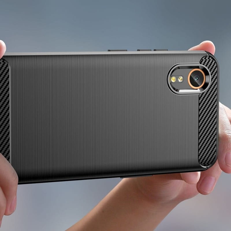 Чохол-накладка BeCover Carbon Series для Samsung Galaxy Xcover7 SM-G556 Black (711892)