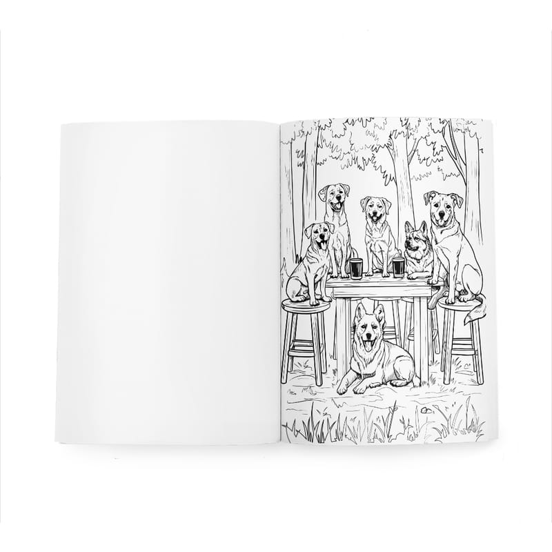 Розмальовка Orner Веселі будні песиків (orner-2623)