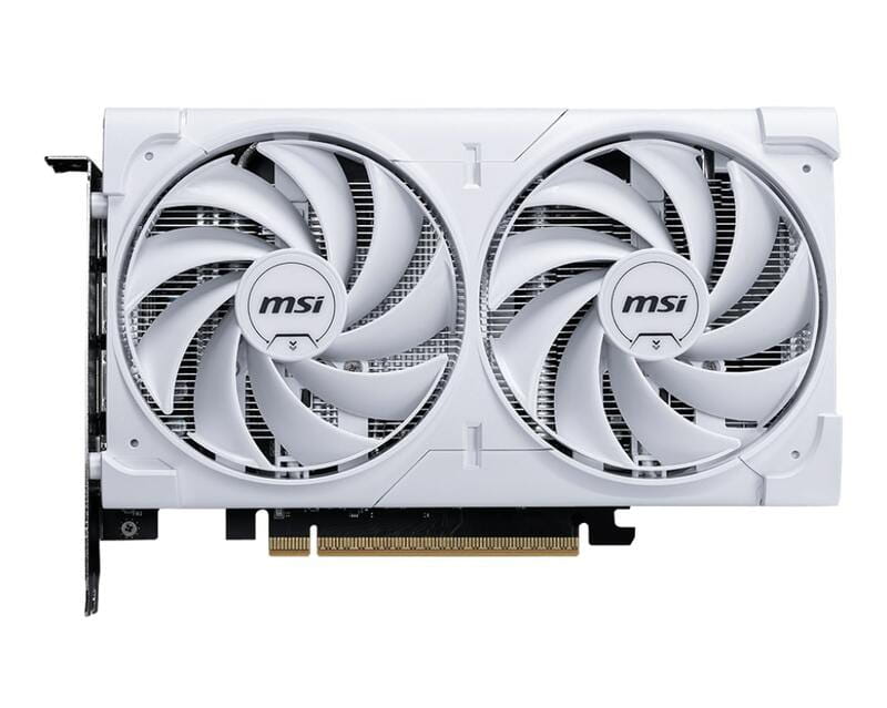 Видеокарта GF RTX 5060 8GB GDDR7 Ventus 2X OC White MSI (GeForce RTX 5060 8G VENTUS 2X OC WHITE)