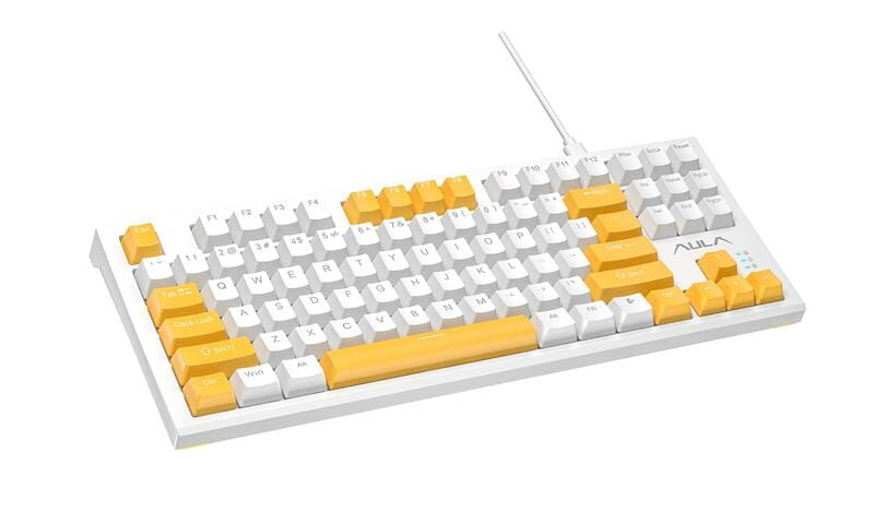 Клавіатура Aula F3032 KRGD Red White (6948391204680)
