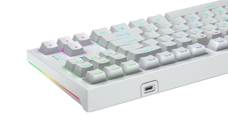 Клавіатура Aula F3032 KRGD Red White (6948391204680)