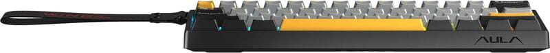 Клавіатура Aula WIN68 HE Max Magnetic switch Black/Grey/Yellow (6978080504036)