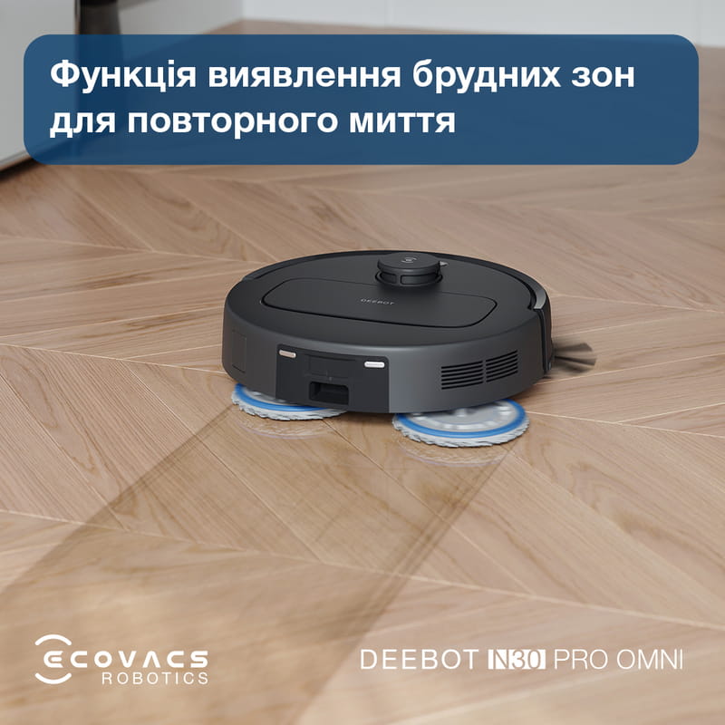 Робот-пилосос Ecovacs Omni N30 Pro (YDLX11-1) Black