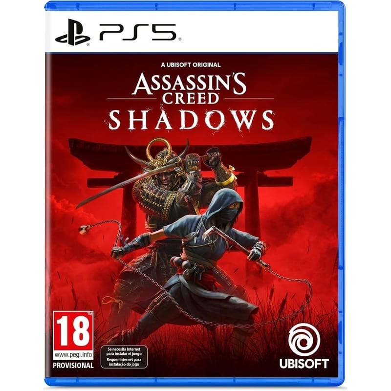 Гра Assassin`s Creed Shadows для PlayStation 5, Blu-ray (3307216292630)