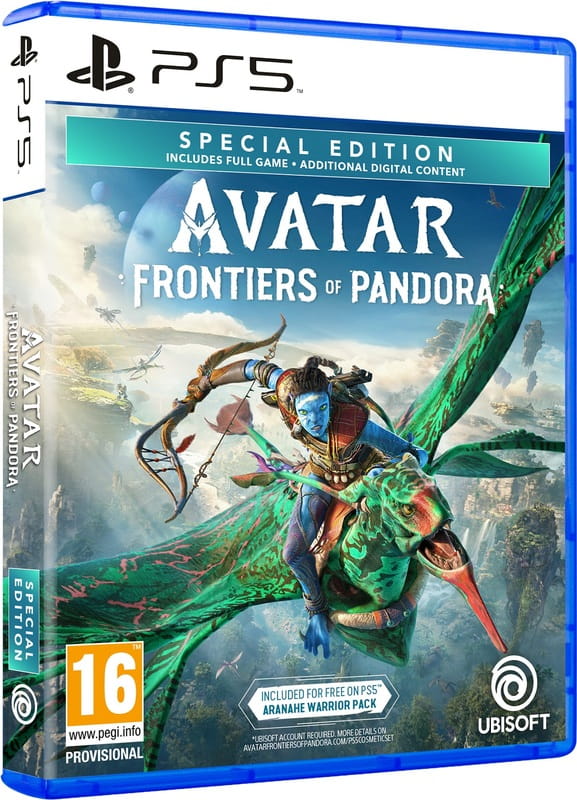 Гра Avatar: Frontiers of Pandora Special Edition для PlayStation 5, Blu-ray (3307216253259)