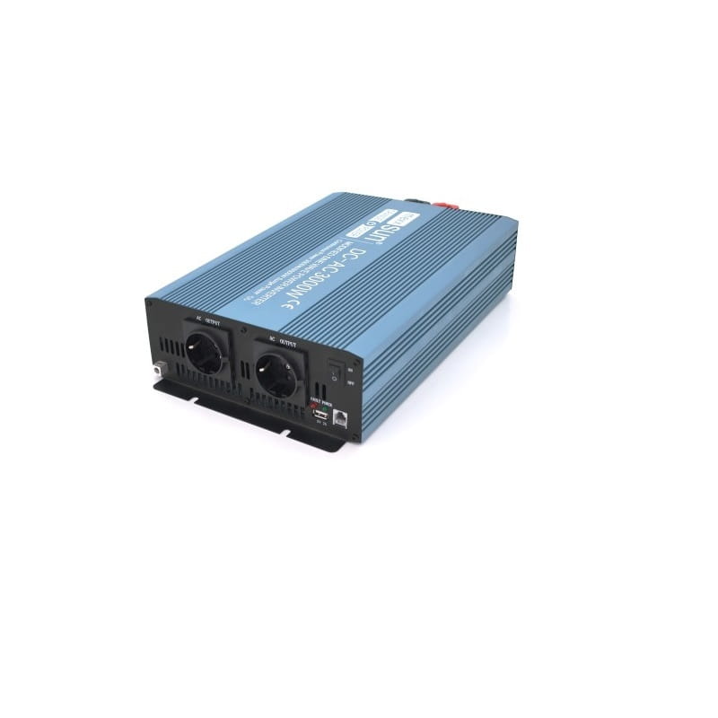 Інвертор напруги Mexxsun MXS-3000, 24V/220V, 3000W (MXS-3000/29233)