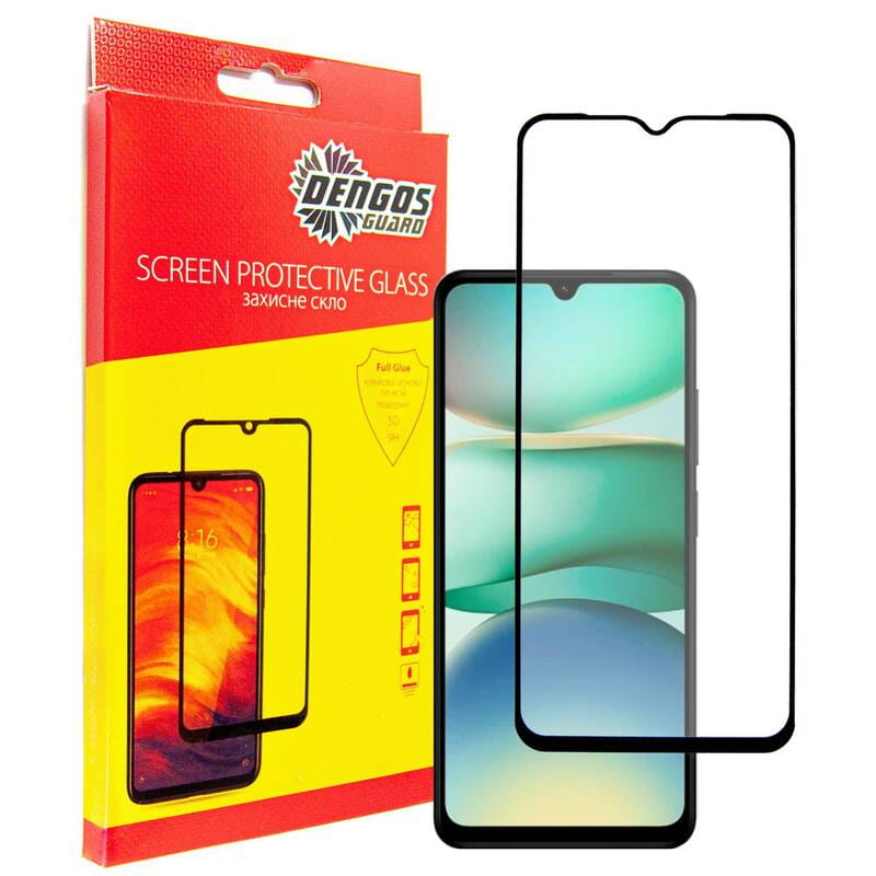Защитное стекло Dengos для Xiaomi Redmi A5 Black Full Glue (TGFG-399)