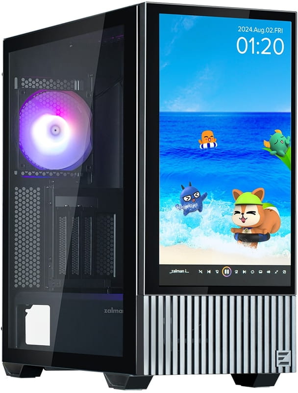 Корпус Zalman Z10 DS Black (Z10DSBLACK) без БЖ