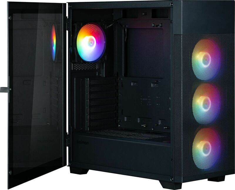 Корпус Zalman S5 Neo Black (S5NEOBLACK) без БЖ