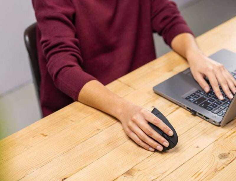 Миша бездротова Trust Verto Ergonomic Black (22879)