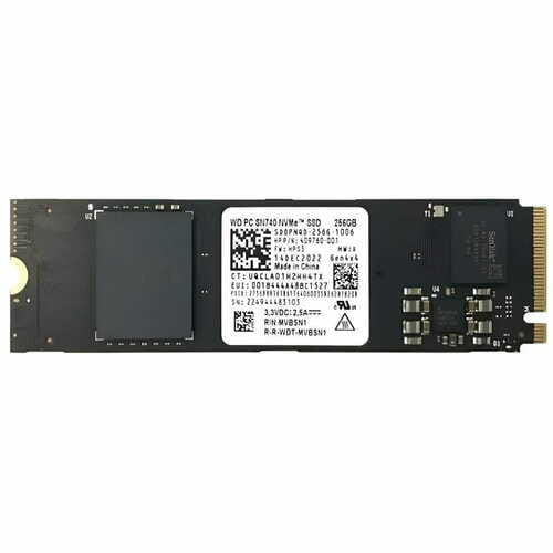 WD SN740 M.2 2280 SDDPNQD-256G 256 GB - купить SSD-накопитель