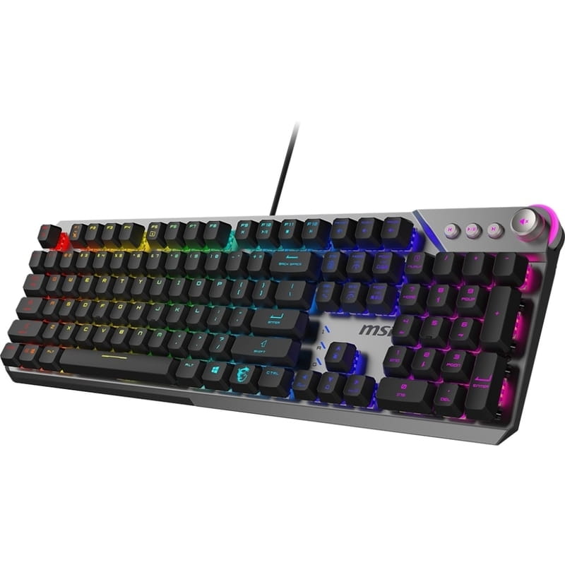 Клавіатура MSI Strike 600 Silent UA 104key Gray (S11-04UA225-CLA)