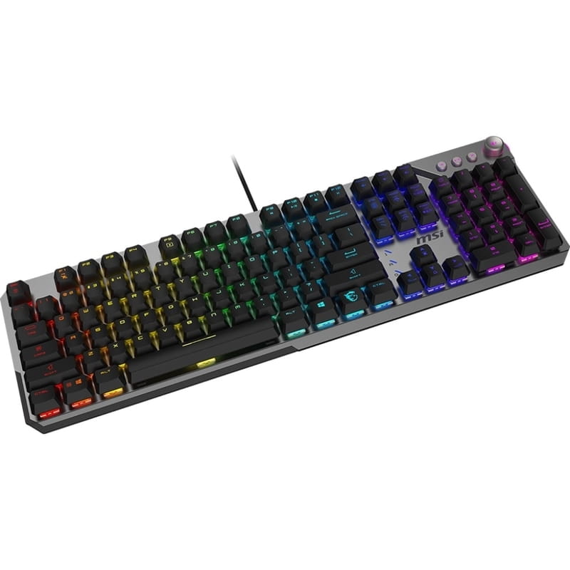 Клавіатура MSI Strike 600 Silent UA 104key Gray (S11-04UA225-CLA)