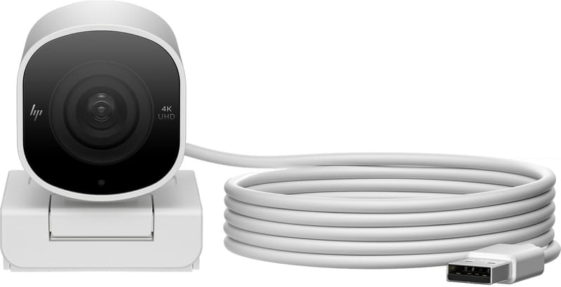 Веб-камера HP 960 4K USB Silver (695J6AA)