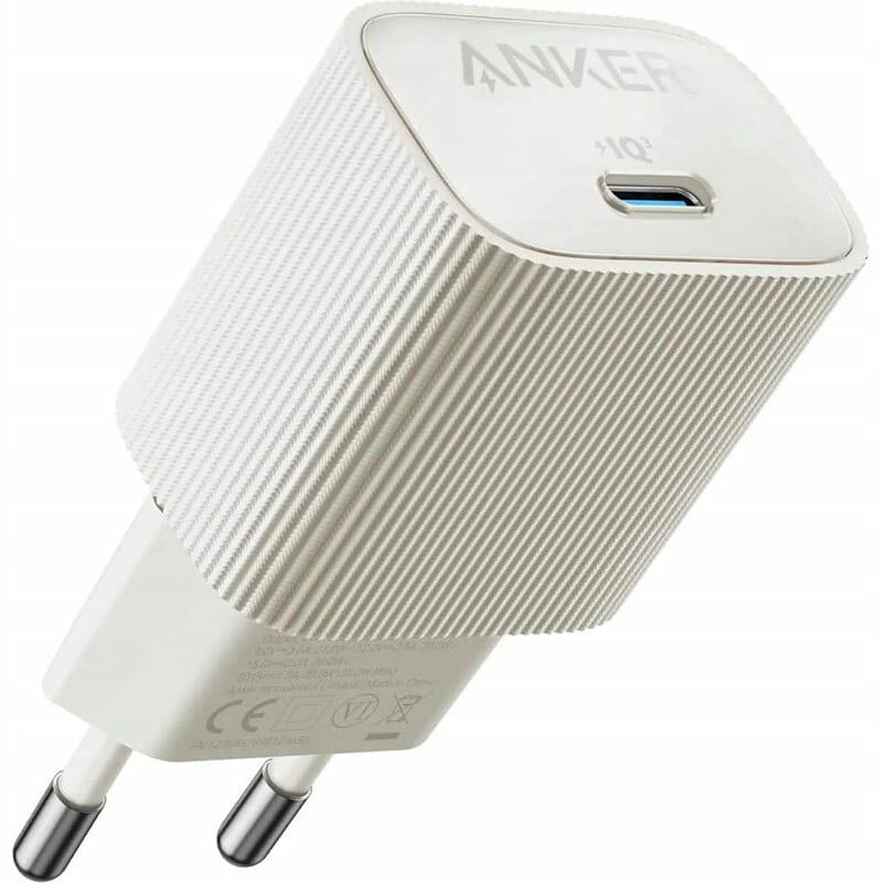 Сетевое зарядное устройство Anker PowerPort 511 Nano IV White, 30 W USB Type-C (A2337G21)