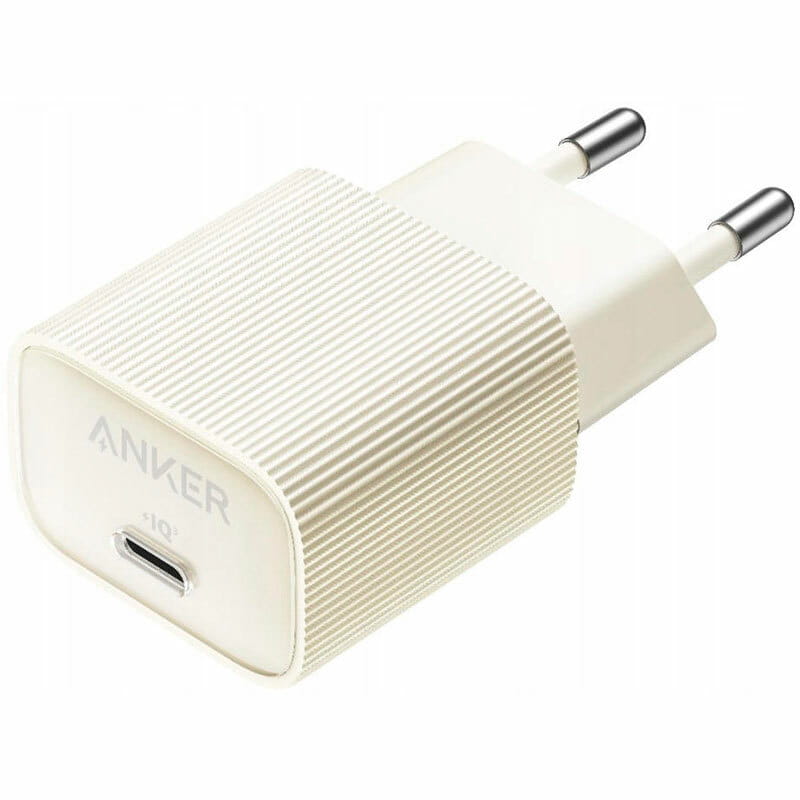 Сетевое зарядное устройство Anker PowerPort 511 Nano IV White, 30 W USB Type-C (A2337G21)