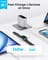 Фото - Мережевий зарядний пристрій Anker Laptop GaN Charger Silver, 140W 3xUSB-C 1xUSB-A Display (B2697G41) + кабель USB Type-C | click.ua