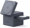Фото - Бездротовий зарядний пристрій Anker MagGo Wireless Charging Station 15W 3-in-1 Cube Black (Y1811G11) | click.ua