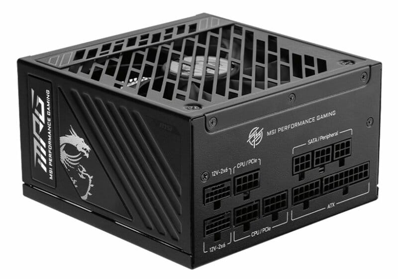 Блок питания MSI MPG A850GS PCIE5 850W
