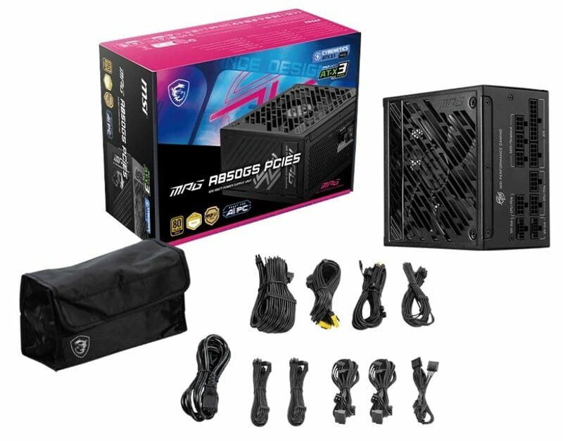 Блок питания MSI MPG A850GS PCIE5 850W