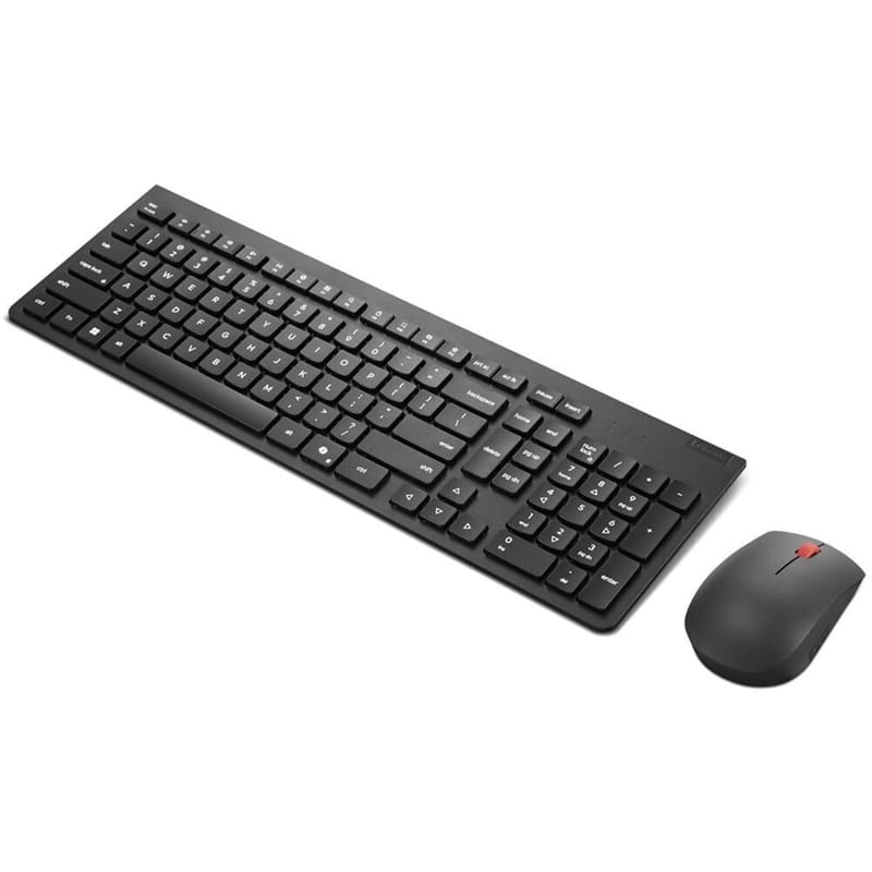 Комплект (клавиатура, мышь) беспроводной Lenovo Essential Wireless Keyboard & Mouse Combo Gen2 Black (4X31N50709)
