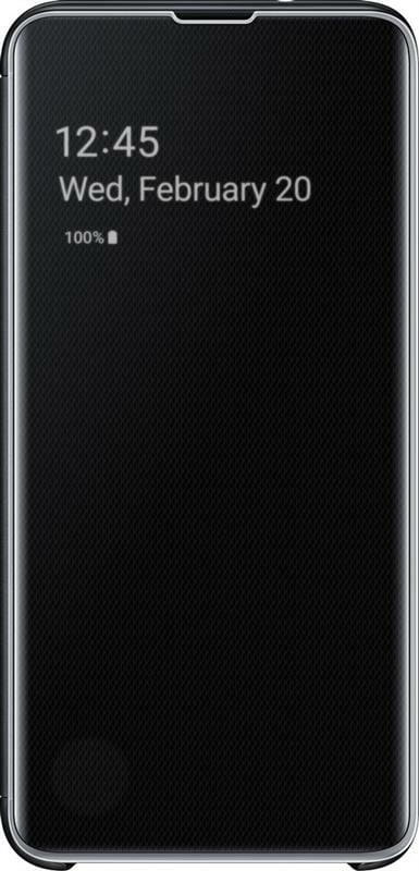 Чехол-книжка Samsung Clear View Cover для Samsung Galaxy S10e SM-G970 Black (EF-ZG970CBEGRU)