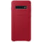 Фото - Чехол-накладка Samsung Leather Cover для Samsung Galaxy S10+ SM-G975 Red (EF-VG975LREGRU) | click.ua