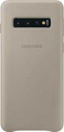 Чохол-накладка Samsung Leather Cover для Samsung Galaxy S10 SM-G973 Gray (EF-VG973LJEGRU)