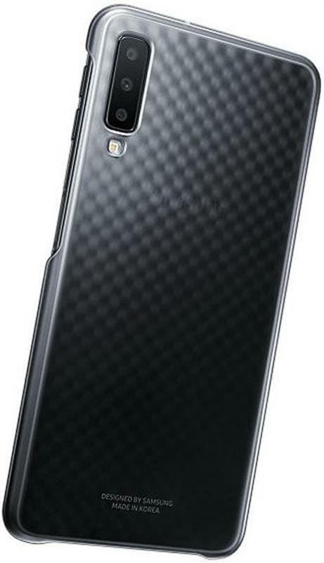 Чехол-накладка Samsung Gradation Cover для Samsung Galaxy A70 SM-A705 Black (EF-AA705CBEGRU)