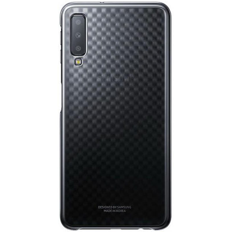 Чехол-накладка Samsung Gradation Cover для Samsung Galaxy A70 SM-A705 Black (EF-AA705CBEGRU)